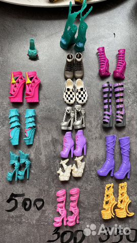 Обувь для монстр хай и барби