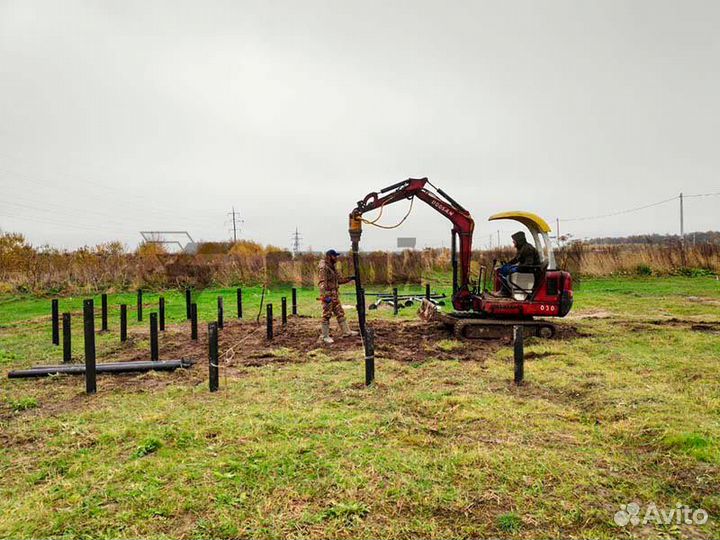 Винтовые сваи