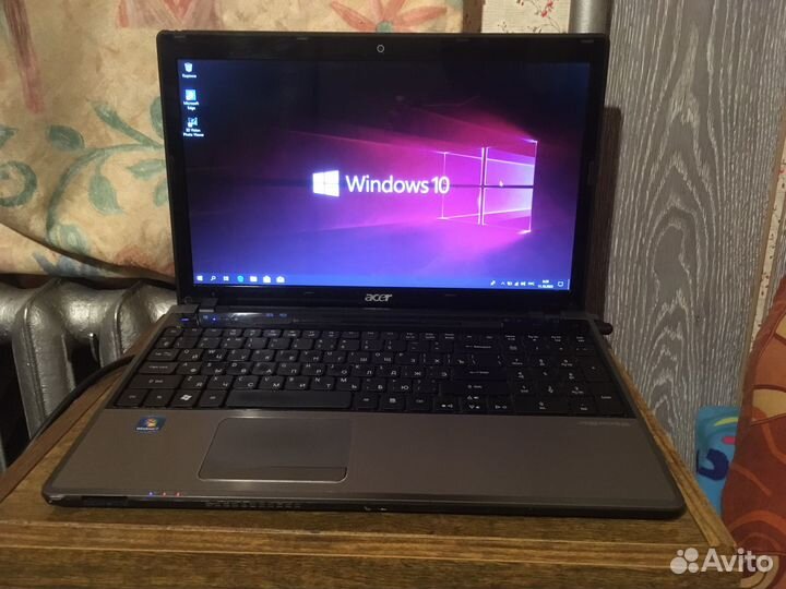 Ноутбук 15,6' Acer i7 740Q/4GB/500GB/GT425