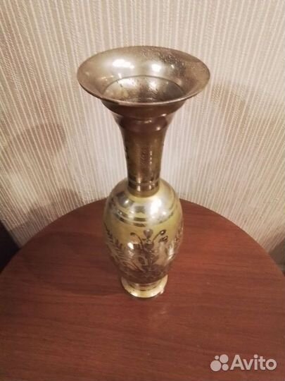 Ваза Индия латунь