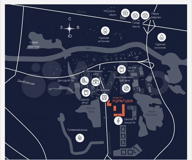 4-к. квартира, 86,5 м², 3/9 эт.