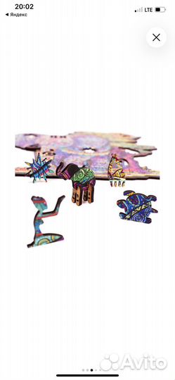 Деревянные пазлы для взрослых