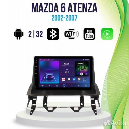 Магнитола Mazda 6 Atenza CT232m