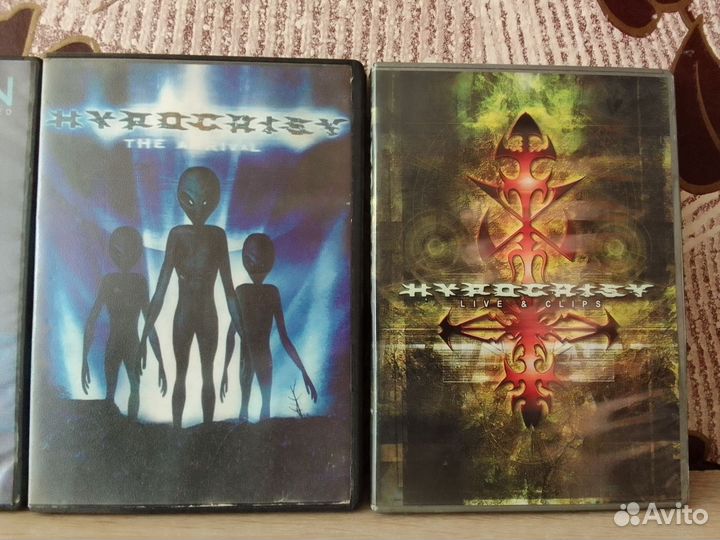 Dvd диски группы hypocrisy и Pain