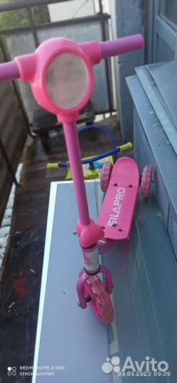 Продам детский велосипед, самокат, толокар