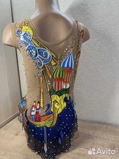 Купальник для художественной гимнастики рост 116