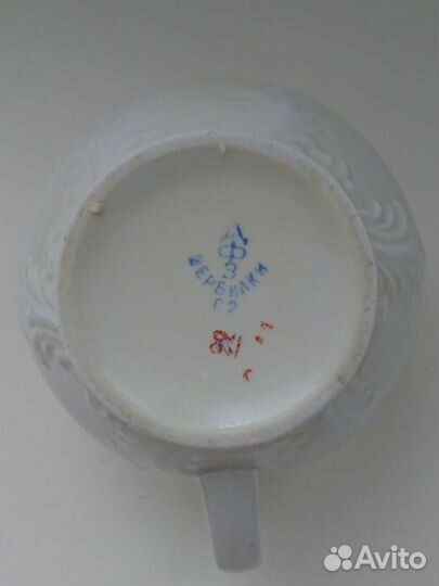 Молочники фарфор Вербилки, Дулево