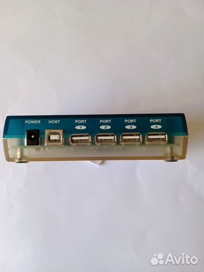 Винтажный USB на 4 порта новый