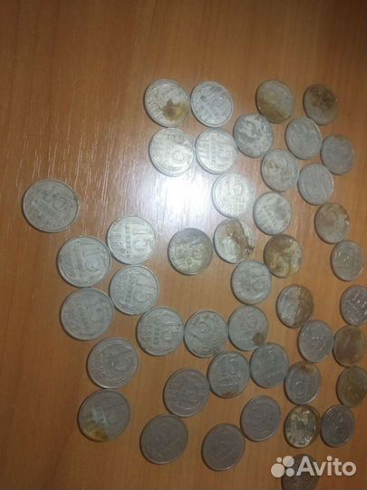 Коллекция 1962-1991 монет 15 коп