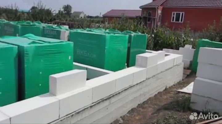 Газоблоки от произоводителя. Объём