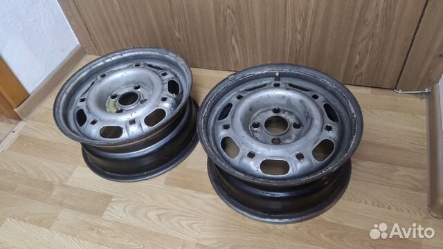 Диски r14 4x100 штамповка 2шт купить в Симферополе | Авито