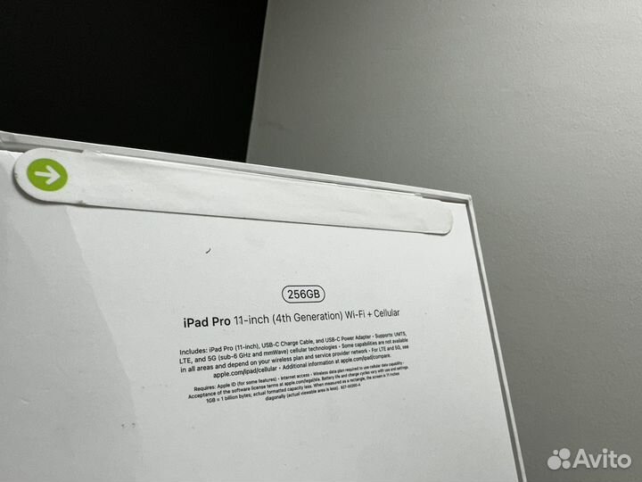 iPad pro 11 2022 256gb m2 LTE space gray