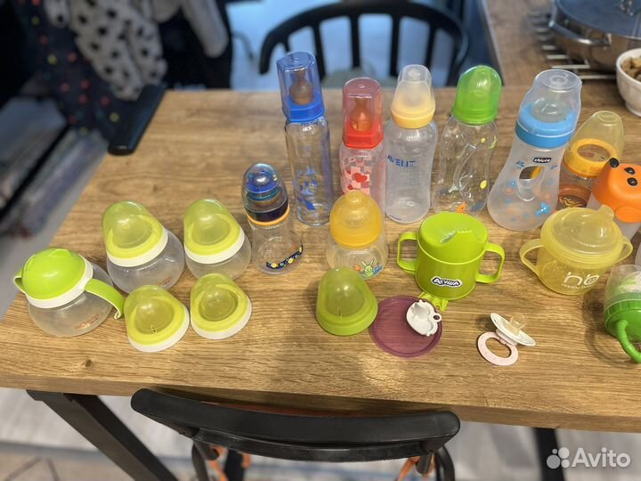 Детские поильники, бутылочки