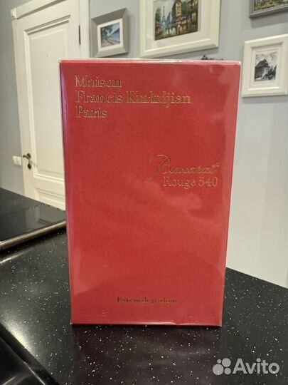 Духи женские мaisоn franсis kurkdjiаn bассarаt