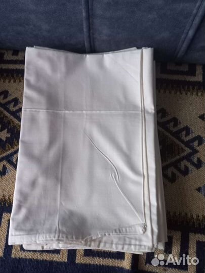 Постельное белье льняные простыни времен СССР