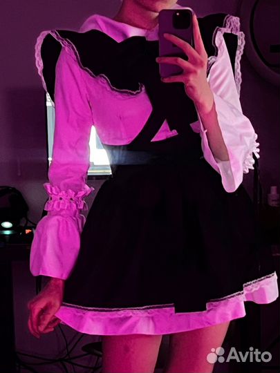 Костюм горничной косплей аниме