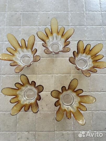 Плафоны для люстры 5 шт