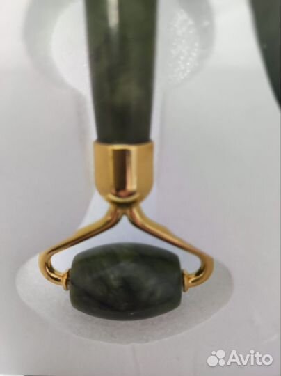 Скребок гуаша и роллер двусторонний, набор