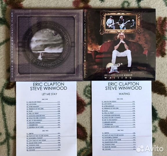 Cream 1968, Eric Clapton + Stive Winwood