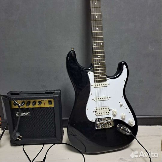 Электро гитара с комбиком