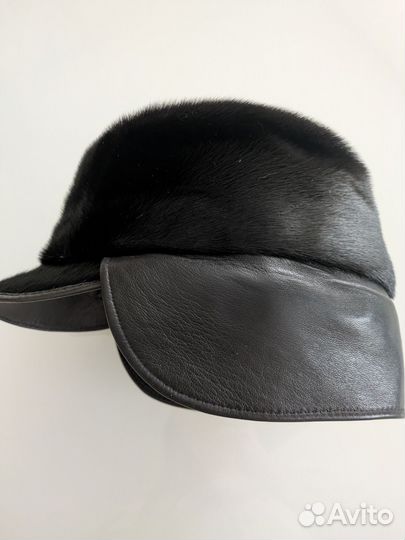 Норковая шапка мужская