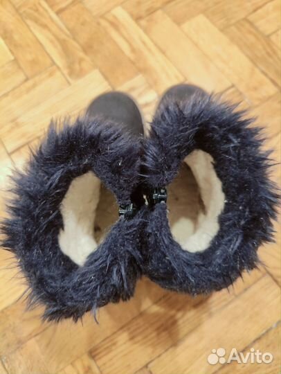 Ботинки зимние детские 28