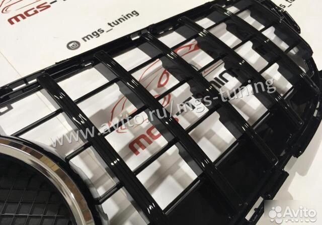 Решетка Mercedes CLS Black W218 GT 14-18 г