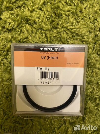 Фильтр для камеры Marumi UV (Haze) 67mm