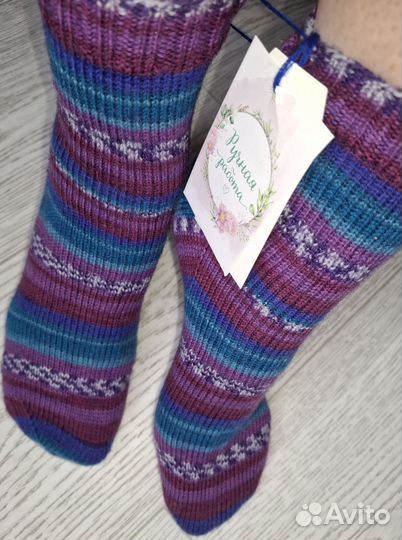 Носки вязаные ручной работы