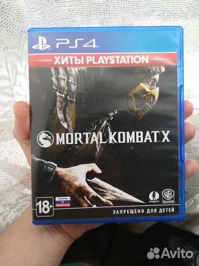 Б/у Mortal kombat X русские субтитры