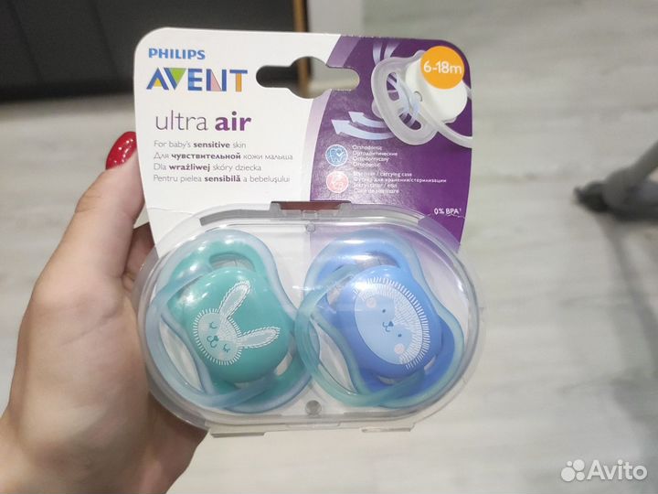 Пустышка avent 6 18