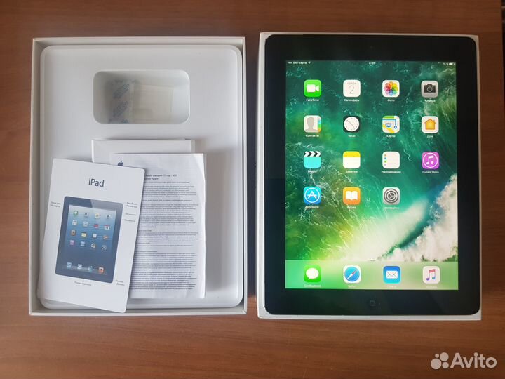 Планшет apple iPad 4 (A1460), wi-fi+sim
