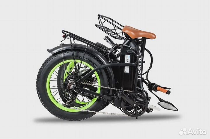 Электровелосипед Minako F11 Green Wheels NEW
