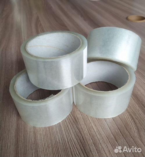 Скотч прозрачный 48мм х 66м х45мкм