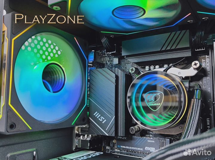 Игровой пк на видеокарте GeForce gtx 1050 TI / R3