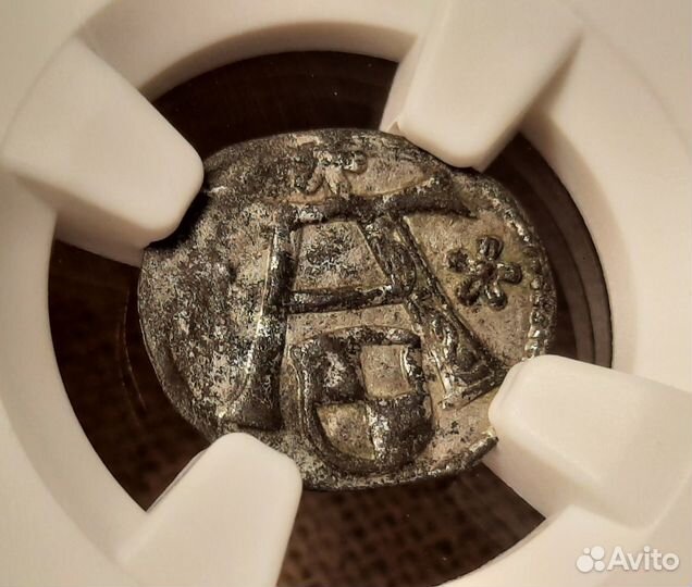 Монета Пруссия денар Альбрехт Гогенцоллерн