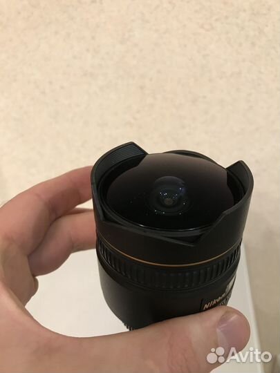 Объектив Nikon AF 10,5 2.8 G ED fisheye