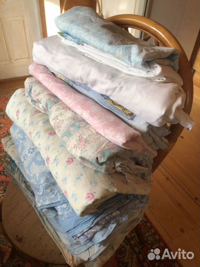 Постельное белье,2хсп и 1,5сп б/у