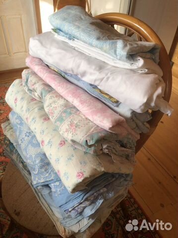 Постельное белье,2хсп и 1,5сп б/у
