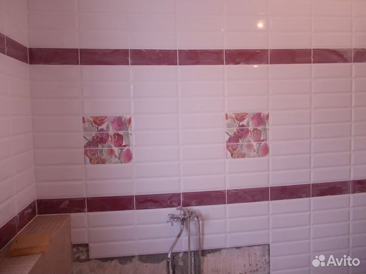 Укладка кафельной плитки,кафельщик,плиточник