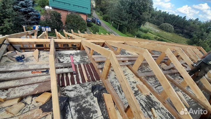 Фасад сайдинг кровля