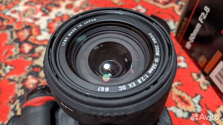 Фотоаппарат Nikon d 300+sigma 18-50 f2.8+yuo 35 f2