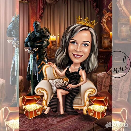 Цифровой Шарж по фото