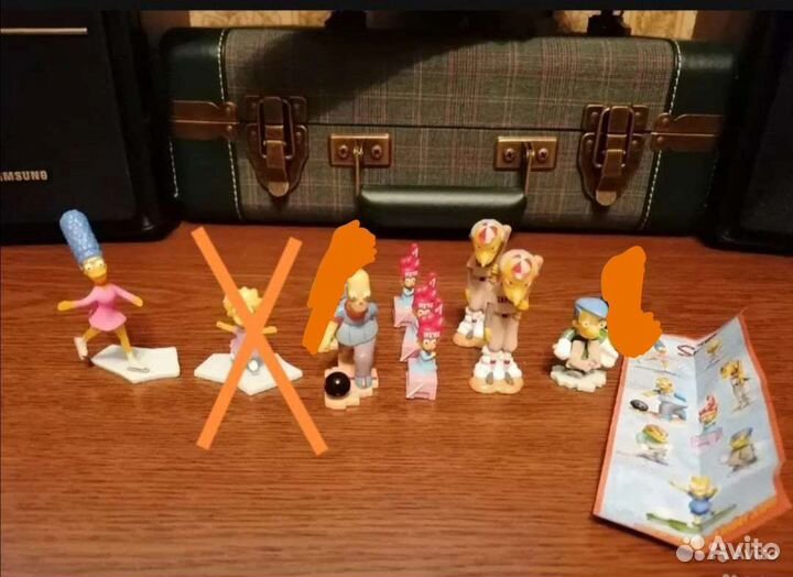 Игрушки из киндера. Разные коллекции