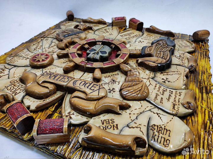 Нарды ручной работы из массива