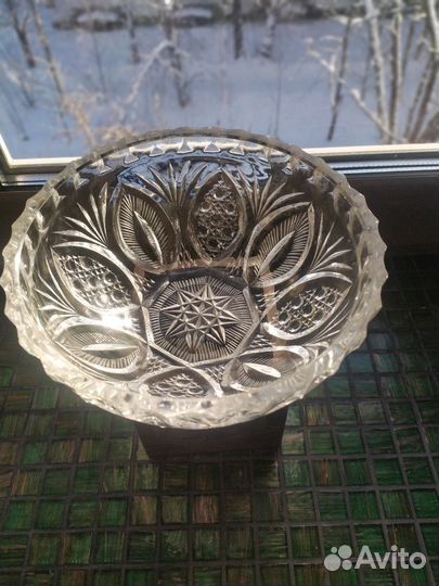 Хрустальная посуда СССР