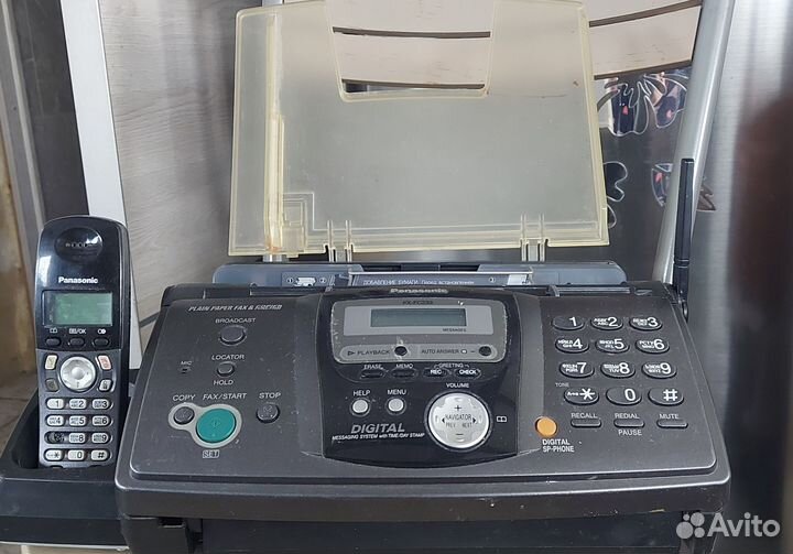Телефон факс panasonic