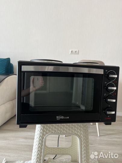 Минни-печь с духовкой и плитой фирмы home club