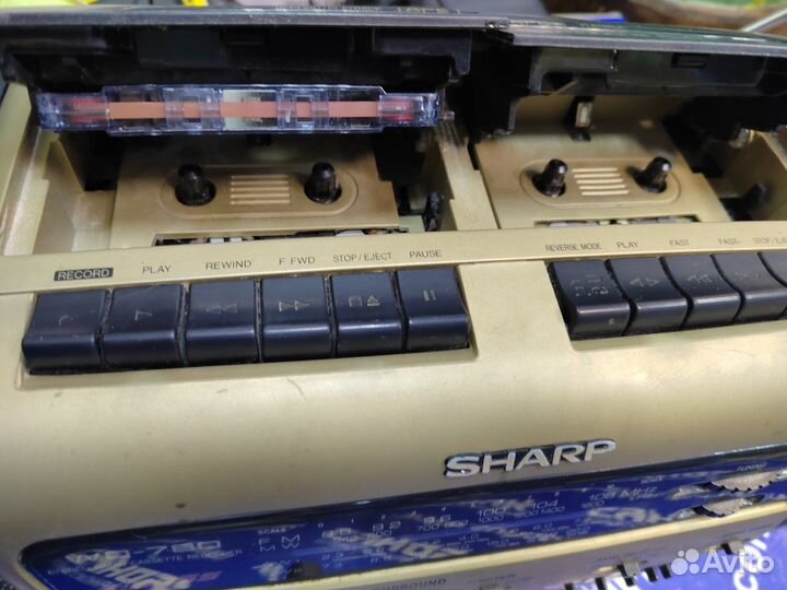 Магнитофон sharp WQ - 780