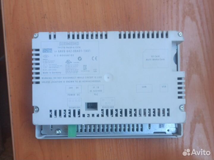 Панель оператора Siemens 6AV6 642-0BA01-1AX1